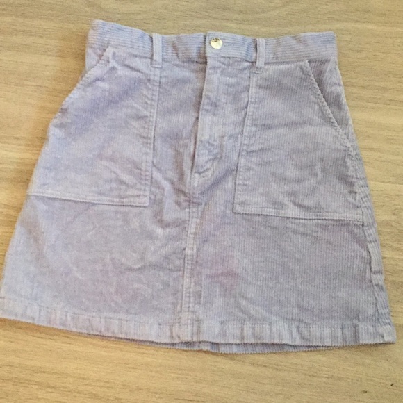 monki a line denim skirt